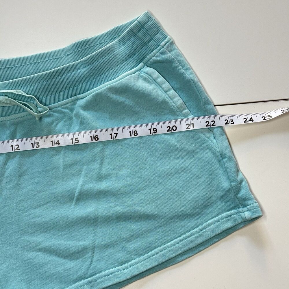 EUC Vineyard Vines Baby Blue Aqua Booty Cheeky Shorts Soft Knit Cotten Blend L - Picture 10 of 12